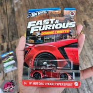 Hotwheels Lykan HyperSport W Motors Dominic Toretto Fast And Furious FF
