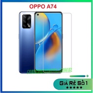 Oppo A74 4G transparent tempered glass not full screen