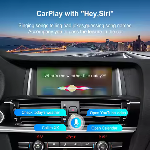 ANYFAR Wireless CarPlay Android AUTO For BMW NBT CIC System For BMW 5 Series F10 F11 2011-2017 NBT C