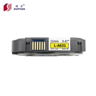 Shuofang Label Machine Ribbon Label Tape Yellow Background Black Letter Filmless Label Tape L-A631 L