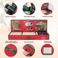MaidMAX Christmas Wrapping Paper Storage Bag, 42 inch Gift Wrap Organizer Underbed Storage Box Conta