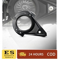 CLICK V2 / CLICK V3 / CLICK V4 PULLEY COVER WITH TRANSPARENT SCREEN MATTE BLACK /CARBON