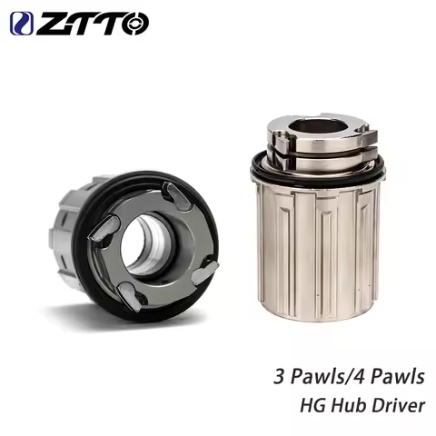 ZTTO MTB Hub Driver HG Hub Body 2 Sealed Bearings 4 Pawls System 3 Pawls For 11 Speed Freehub D412CB