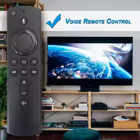 ABS Smart L5B83G Voice Replacement Remote Control for Amazon 1st 2nd 3rd Generation Fire TV Stick Li