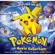 Pokemon 23 Movies & 3 TV Specials & 11 Pikachu Shorts Anime DVD [Free Gift] [Fast Ship]