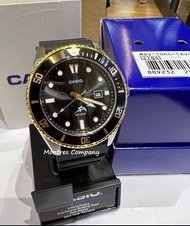 Montres Company 香港註冊公司(33年老店) 卡西歐 CASIO 劍魚 水鬼 槍魚 潛水款 黑水鬼 黑金圈 Marlin submariner 防反向旋轉錶圈 不鏽鋼錶帶 200米防水 