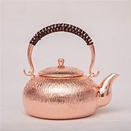 JapanCast Iron Tetsubin Teapot Teapots Cast Iron Tetsubin Handmade Pure Copper Teapot for Boiling Water Tea Kettle Copper Tea Pots Tea Set Tea Accessories