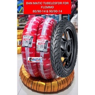 Tubeless automatic tire for FDR flemmo 80/90-14 tires 90/90-14 tubeless tires for vario automatic mi