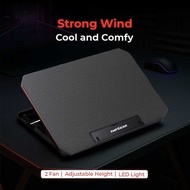 TaffGEAR Cooling Pad Laptop Cooling Fan 2 Fans without Knob Speed - Q100