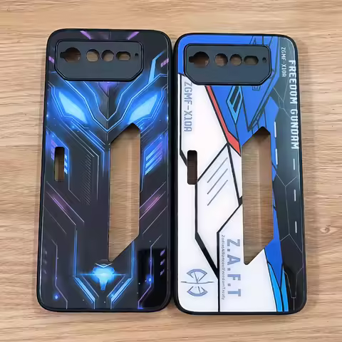 For Asus ROG 6 Case 9H Tempered Glass Shell For ROG Phone 6 Shockproof ROG7 Back Cover For Asus ROG6