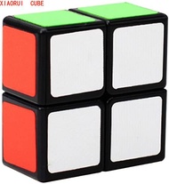 XIAORUI - Smooth and Speed 1x2x2 Magic Cube Floppy 1x2 Sticker Puzzle Cube (2 x 2 x 1 inches - Black