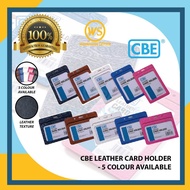 CBE Leather Card Holder / ID Card Holder / Badge Holder / ID Holder / PU Leather Card Holder - 3316/