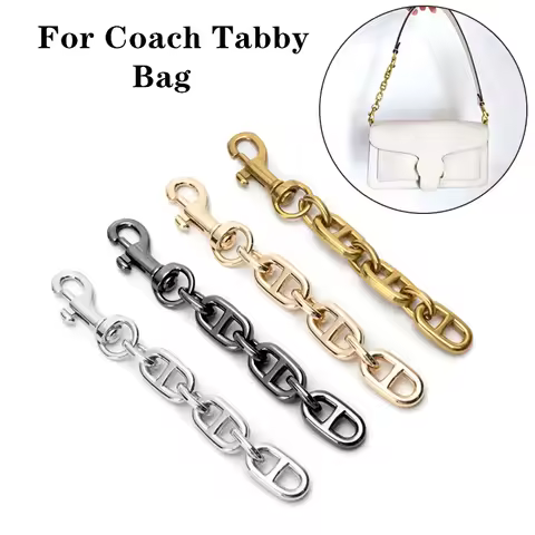 Alloy Extended Chain Upgrade Accessories For Coach Tabby Bag Shoulder Strap Transformation Messenger