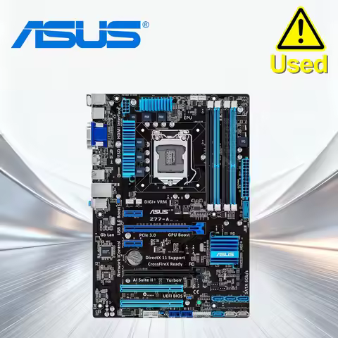 ASUS Z77-A Desktop Motherboard Z77 Socket LGA 1155 i3 i5 i7 DDR3 32G ATX UEFI BIOS motherboard