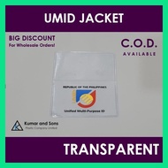 ♙ ◇ ✨ UMID Card Jacket (Transparent) | Card Holder | ID Cover