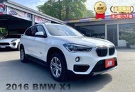 2016年BMW X1 白 1.5 總代理~行李架、電尾門、倒車顯影、怠速熄火