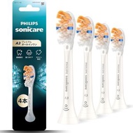 Philips Sonicare A3 4支裝HX9094/14 高級多合一刷頭 ，白色, 日本版 平行進口