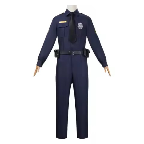 2026 Movie Zootopia Nick Wilde Cosplay Costume Nick Police Cosplay Uniform Christmas Halloween Carni