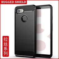 適用于拉絲谷歌3手機殼Pixel3XL手機套3XL 2XL 2防摔全包軟殼套