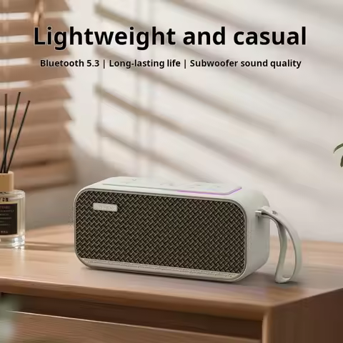 30W Portable Bluetooth Speaker Wireless Subwoofer HiFi Stereo Heavy Bass Outdoor Waterproof Speaker 