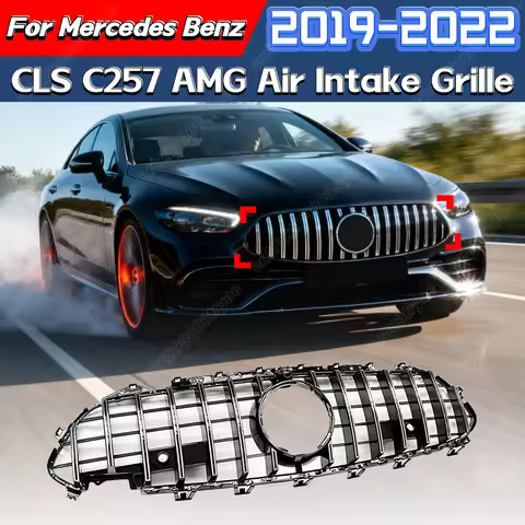 For Mercedes-Benz CLS C257 W257 Cls300 350 450 53 2019 2020 2021 2022GT Front Bumper Air Intake Gril