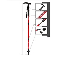 1pcs Hiking Stick Adjustable Climbing Stick Elderly Stick Hiking Support Tools Tongkat Mendaki Tongk