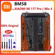 Xiaomi 11T Pro 5G Original แบตเตอรี่ Xiaomi Mi 11T Pro 5G Mix 4 Mix4 battery (BM58)2500mAh+2500mAh+