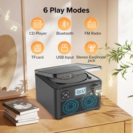CD Retro home-use English Bluetooth music disc player cd Machine FM Radio