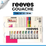 Reeves Gouache Color Paint Tube Set