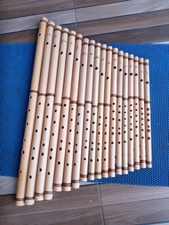 suling dangdut 1 set suling bambu isi 18 biji 18 nada