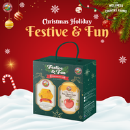 [Gift Box] Country Farm Organics Christmas Holiday Drink Set (Country Farm Organics Acacia Mangium H