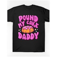 Inappropriate Pound Cake Dad Awkward Adult Humorous T-Shirt