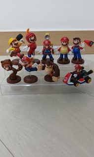 Furuta Super Mario 3D World 超級瑪利歐 瑪利奧 3次元世界 朱古力蛋 總集編7款 加 猩猩,黃,綠貓 路易士 仙子 炮彈 6款 及送扭蛋車仔1款 共14隻