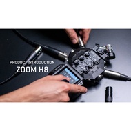 Zoom H8 8-Input / 12-Track Portable Handy Recorder (H-8)