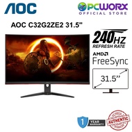 AOC C32G2ZE2 31.5" VA 1500R 240Hz Adaptive-Sync Curved Gaming Monitor