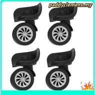 4 Pack Luggage Replacement Wheels Replacement Luggage Suitcase Spinner Wheels Universal Swivel Wheel