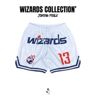 Jordan Poole Wizards Collection Basketball Shorts Basketball shorts, basketball pants NBA