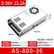 Power Supply Switch MS-800W 220 โtram 12V 24V 36V 48V 0-72V 20A 30A ทั้งทางเลือกที่ปรับได้ตลอดเวลา D