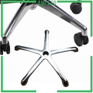 [Amleso] Office Chair Base Swivel Gaming Chair ,Aluminum Alloy ,Replacement Universal