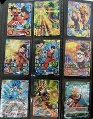 Dragonball chrome card 龍珠卡 閃卡遊戲卡 罕有 限量 孫悟空 孫悟飯 比達 杜拉格斯 魔童 魔人布歐 龜仙人 龜波氣功