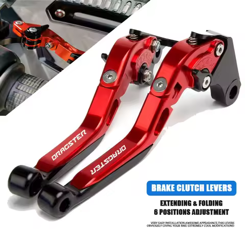 Motorcycle Brake Clutch Levers For Italjet Dragster 200 2021 2022 Accessories Foldable Extendable Ad
