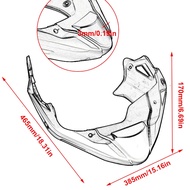 2019-2021 CB650R Belly Pan Engine Spoiler Lower Fairing Body Frame Panel Protector Bellypan For Hond