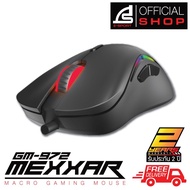 MOUSE SIGNO E-SPORT GM-972 MEXXAR GAMING ประกัน 2Y เมาส์ เม้าส์ เม้าส์เกมมิ่ง เม้า เม้าท์ เมาส์มาโคร