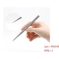 [2pcs/set] WYLIE 威利 WL-811 stainless steel anti-magnetic tweezers不锈钢镊子维修专用 special tip fine repair p
