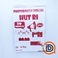 Aksesoris poto boot 17 AGUSTUS / PROPERTY HUT RI / photo booot