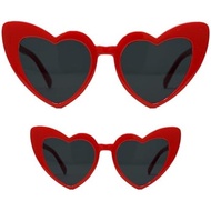 Funky Junque Heart Shaped Sunglasses Mommy and Me - Mother's Day Gift - Family Matching Sunnies