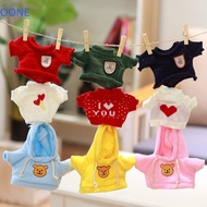 OONE LaLafanfan Clothes Animal Dolls Yellow Duck Plush Dog Duck Toy Cotton Children's Toys Ducks Dol