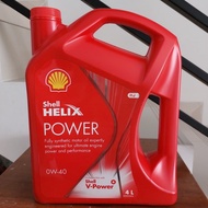 Oli Shell Helix Power Sn Plus Diesel/Gasoline 0W-40 4L Original