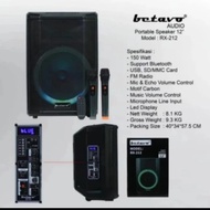 speaker portable betavo 12 inch rx212 rx 212 original