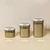 [YL]YL193 Airtight Container Milk Powder Jar Storage Free Scraper Spoon Reusable Food Sealed Box塑料奶粉